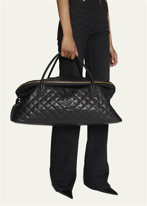 es giant travel bag ysl|giant leather traveling bag.